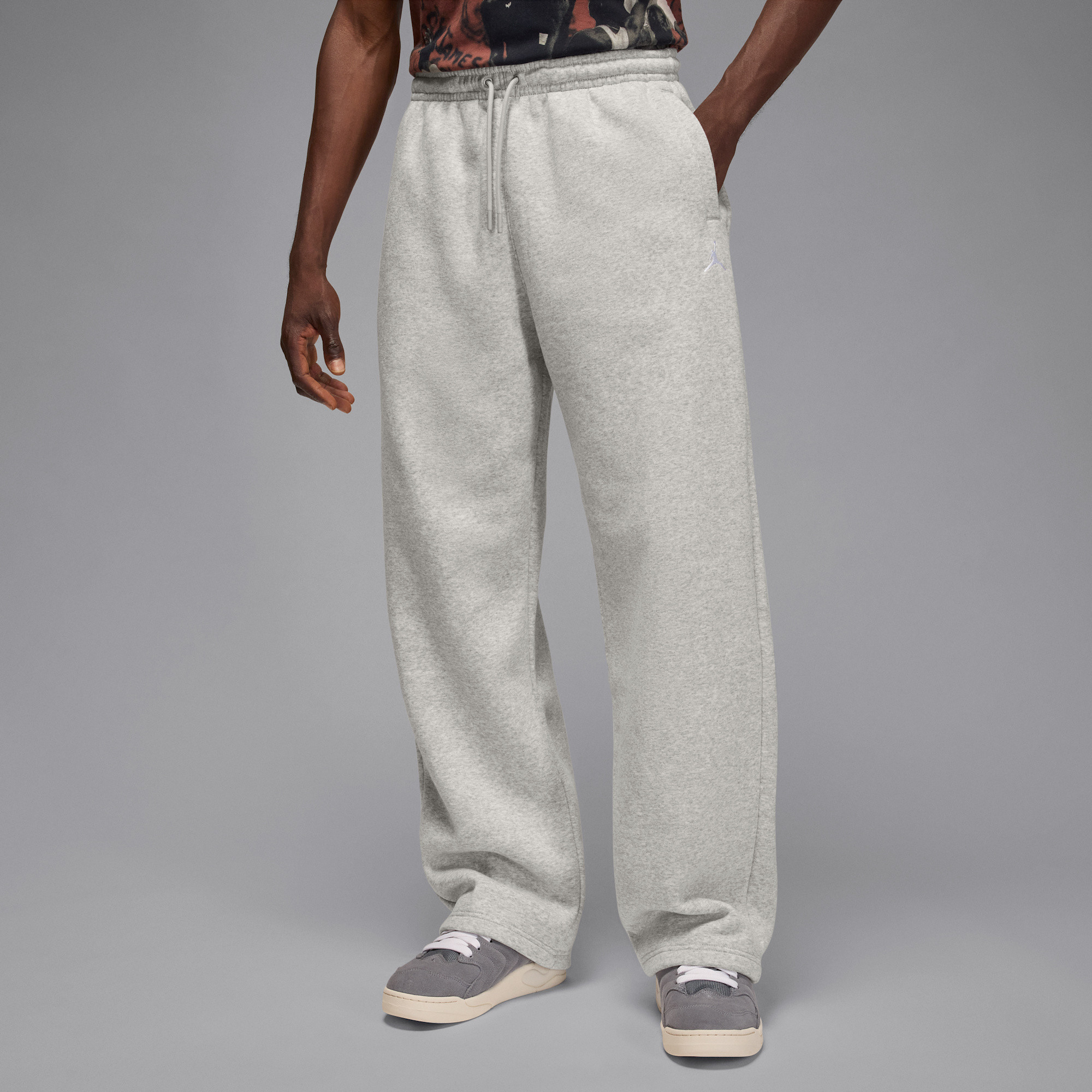Jordan Brooklyn Fleece Oversized Open-Hem Pants