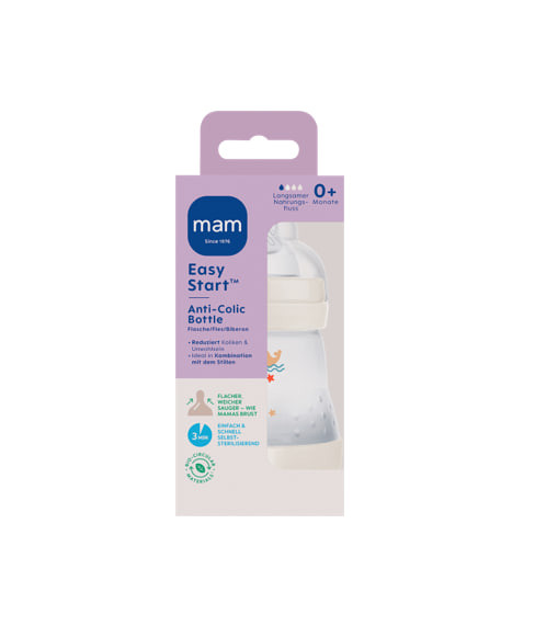 Easy Start baby bottle, 160 ml, 1 piece, MAM