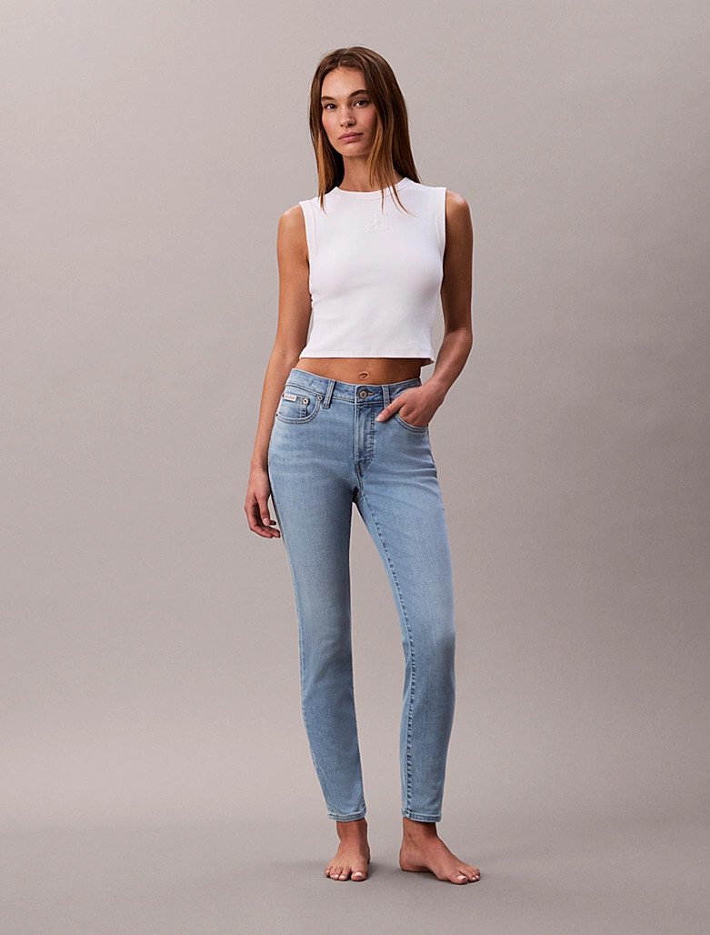 Calvin Klein Mid-Rise Skinny Jeans