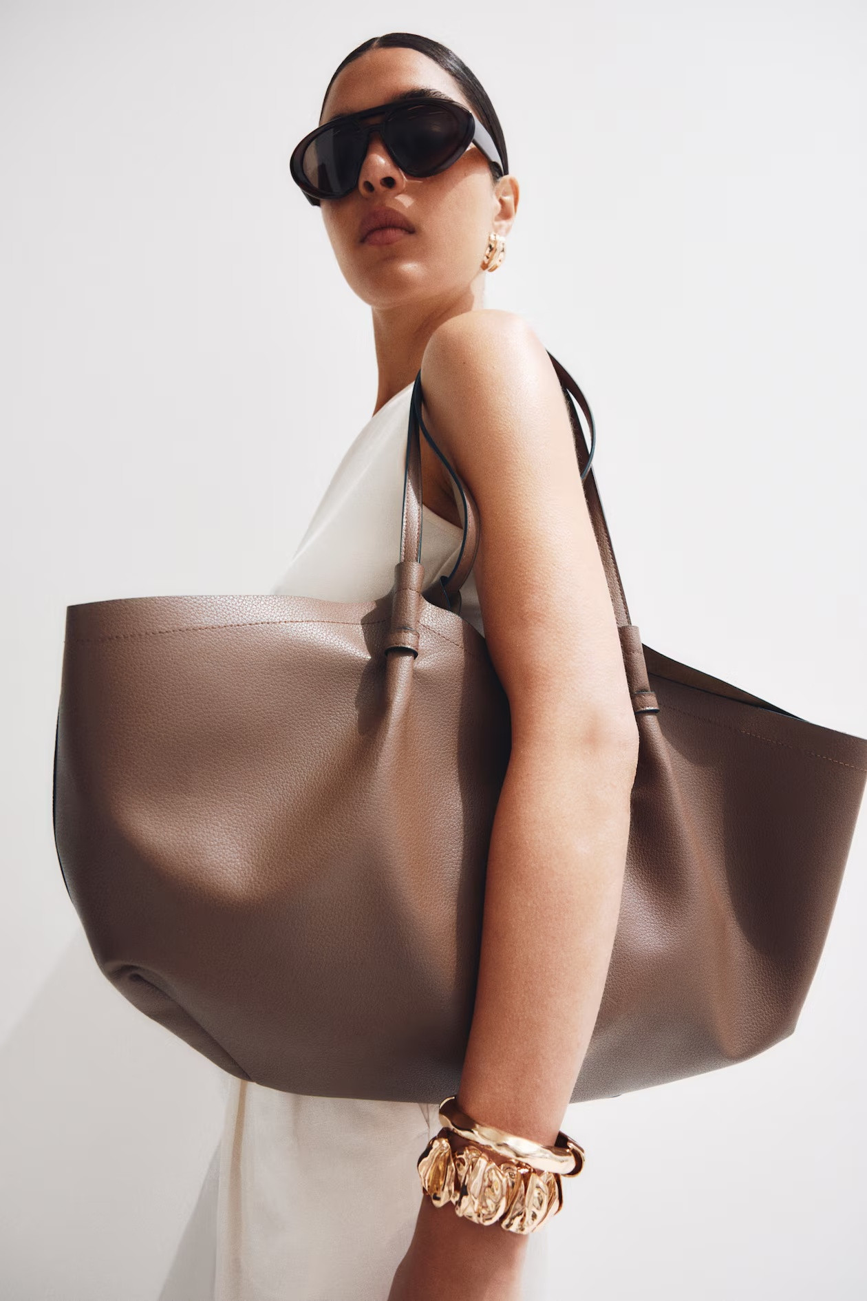 H&M Shopper with pouch