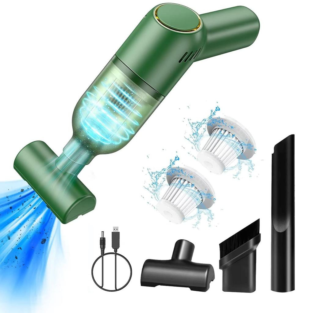 Handy Vacuum Handy Car Mini Vacuum Tabletop Pet Hair USB Wet and Dry 9000PA Suction Use Cleaner, Cleaner, Cleaner, Cordless, Cleaner, Furniture,