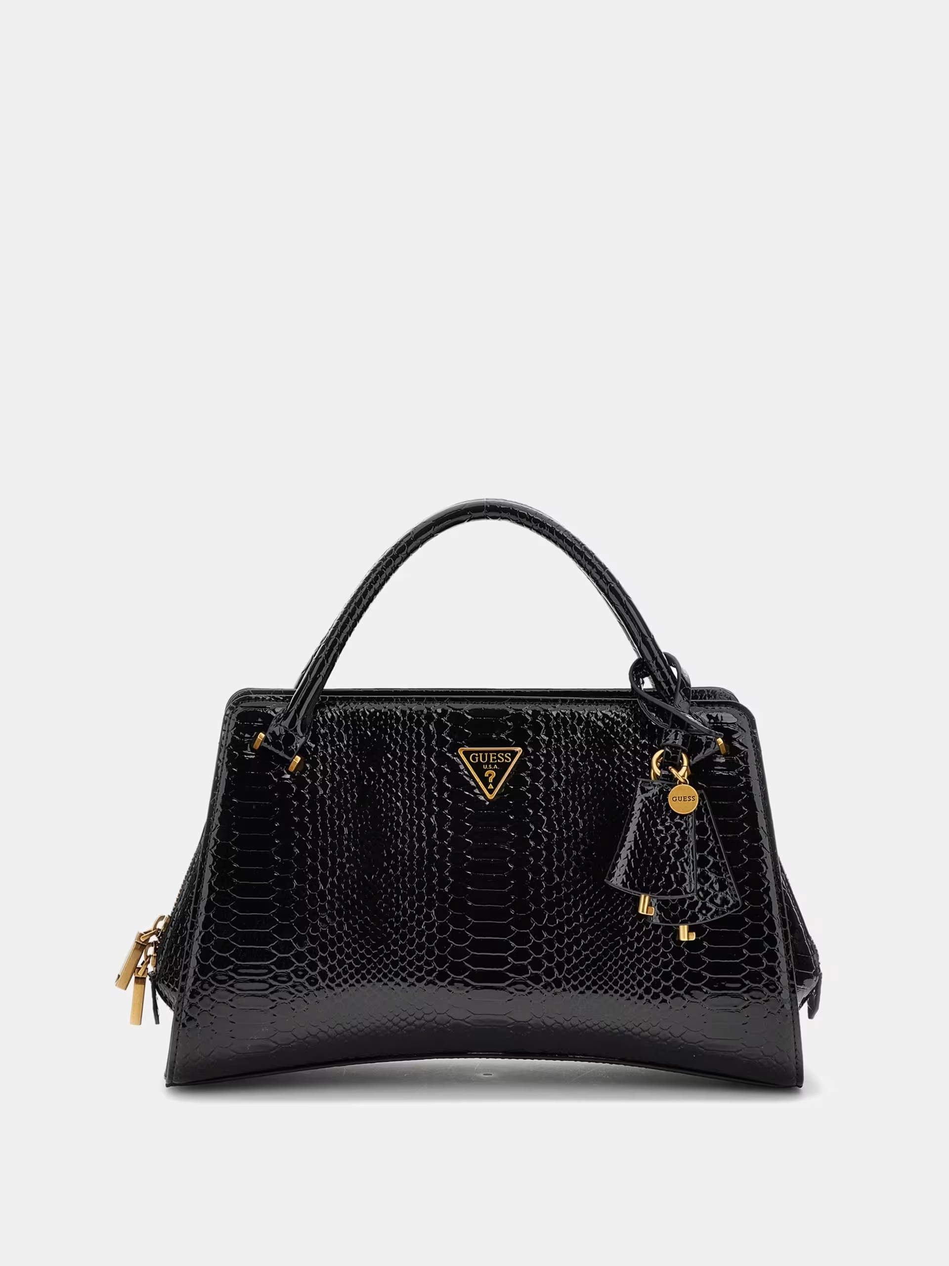 Guess Georgina Python Print Tote Bag