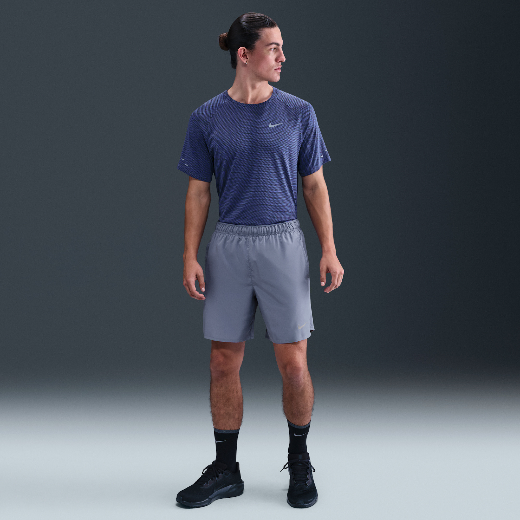 Nike Challenger Dri-FIT Lined Running Shorts (Approx. 18 cm)