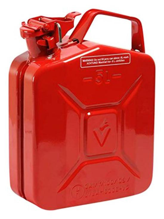 VALPRO Jerry Can 5L Red F5200/RAL3000