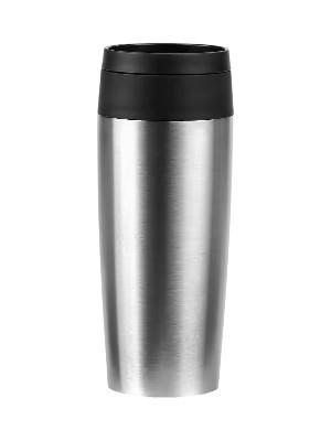 EMSA Thermal Travel Mug Classic, with 360° drinking opening, capacity: 360 ml