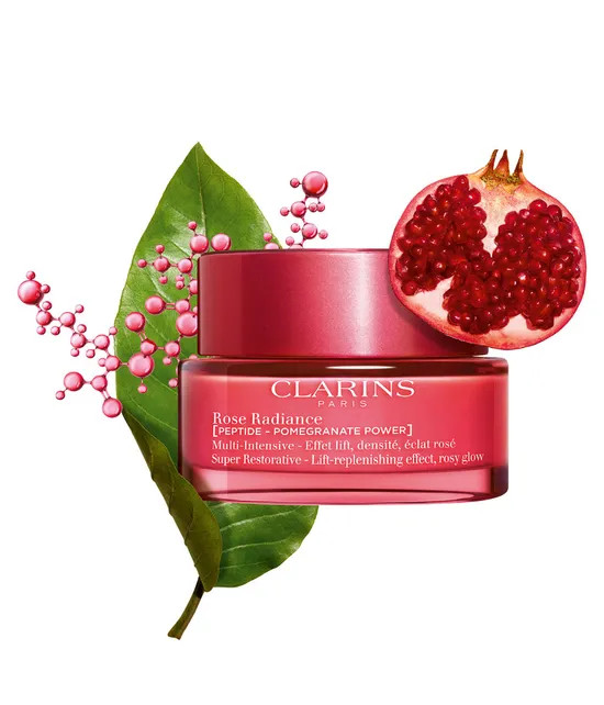 Flaconi CLARINS Rose Radiance [Peptide - Pomegranate Power] Multi-Intensive