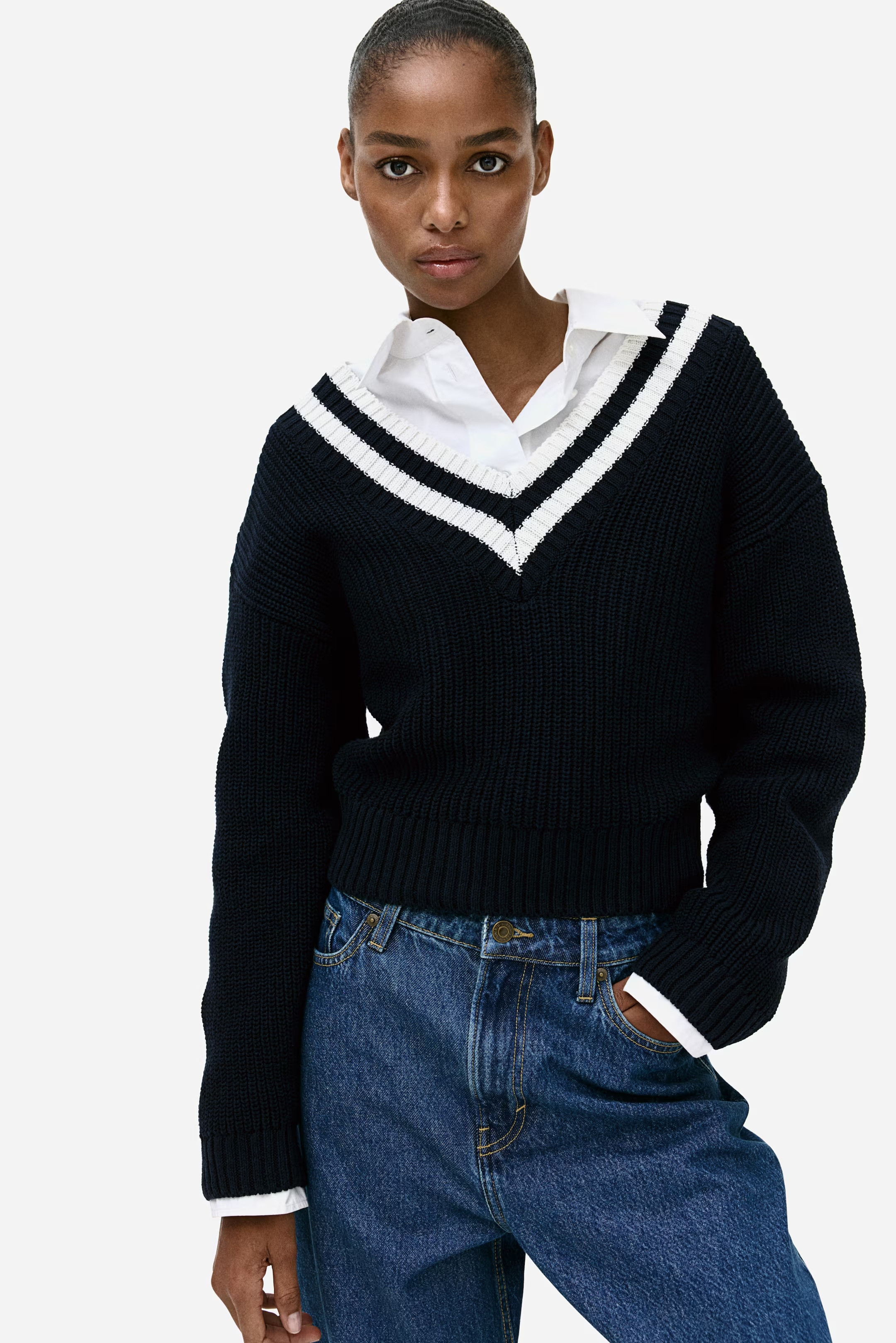 H&M V-neck sweater