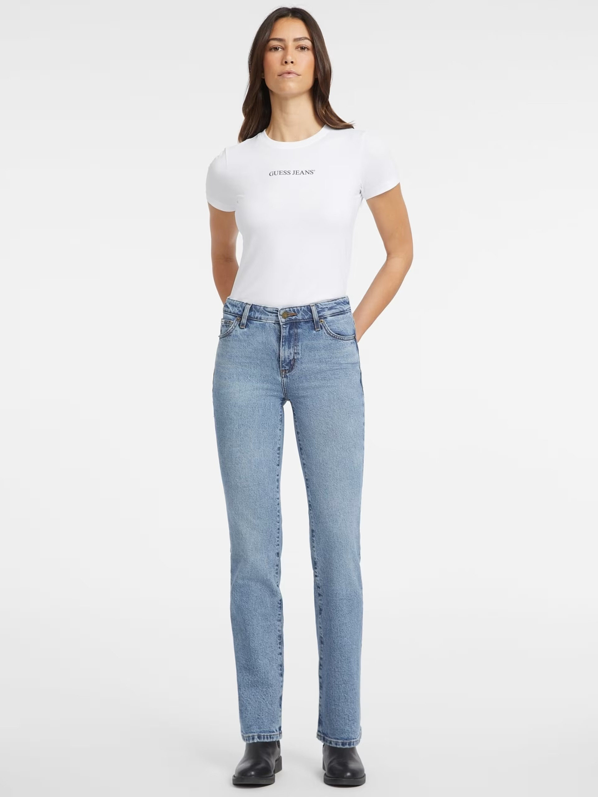 Guess G08 Mid-rise straight jeans