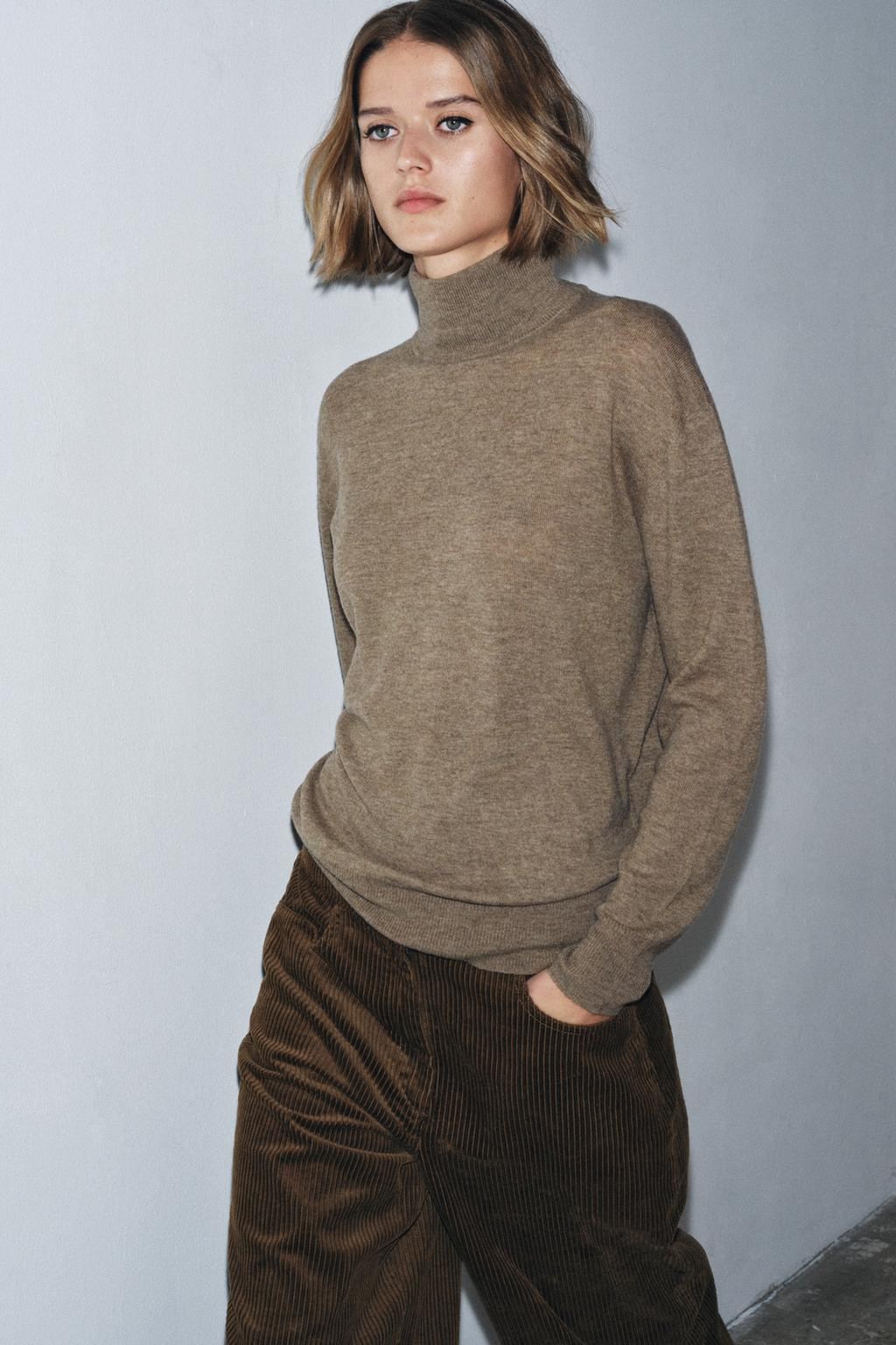 ZARA 100% EXTRA SOFT WOOL JUMPER