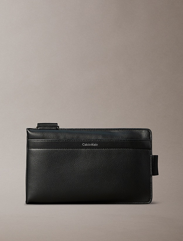 Men’s Shoulder Bag with Micro Pattern – Calvin Klein