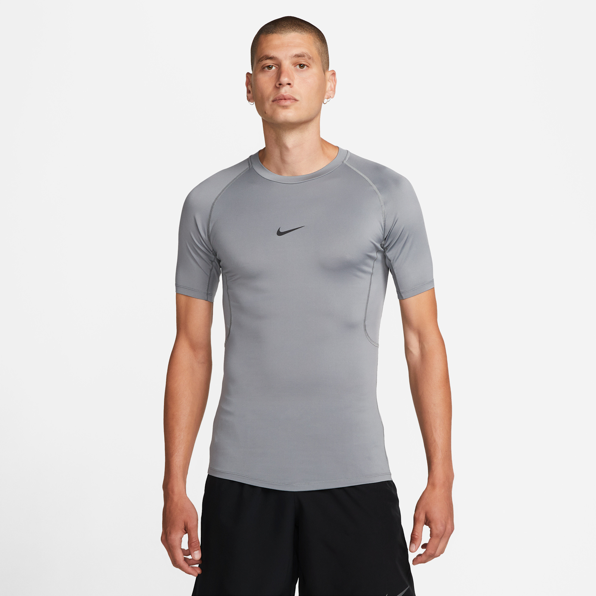 Nike Pro Dri-FIT Slim-Fit Short-Sleeve Fitness Top for Men