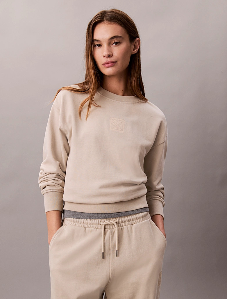 Calvin Klein Premium terry cloth sweatshirt