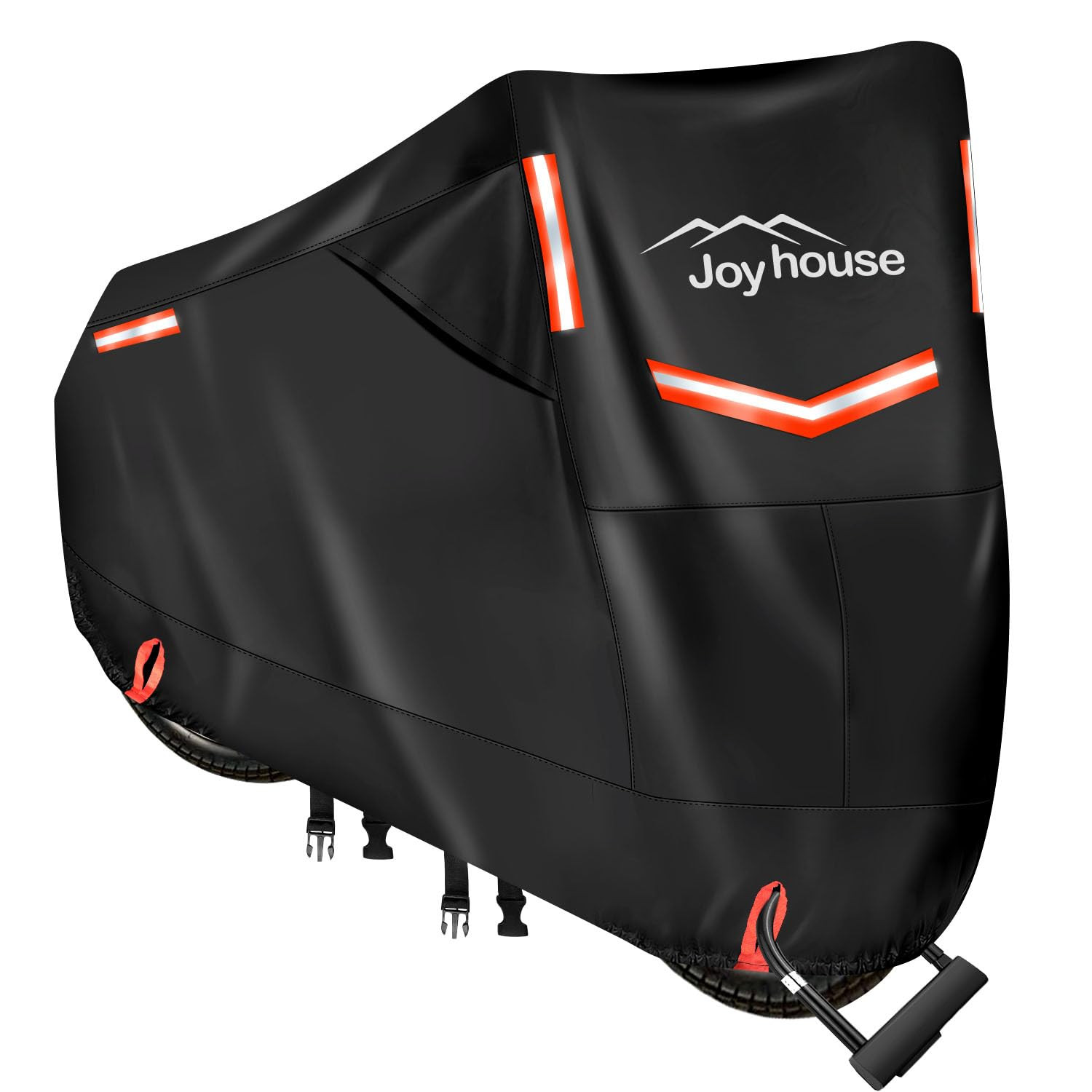 Motorcycle Cover 420D Thick Reinforced Version Ventilation On Both Motorcycle Rain Body Heat Motorcycle Large For 250cc Double Tear 5 Warning