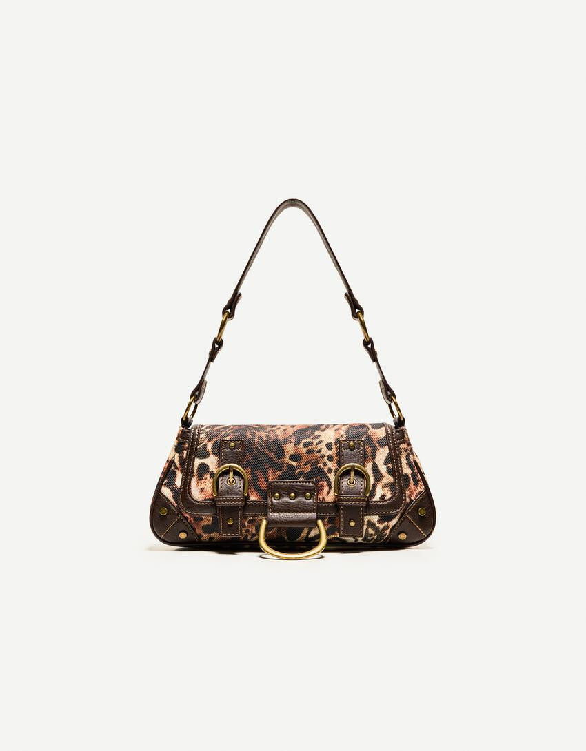 Bershka Animal print bag