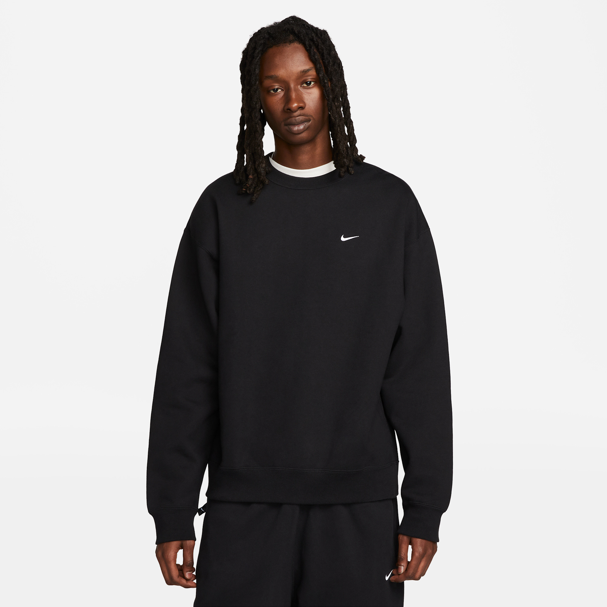 Nike Solo Swoosh Men's Fleece Crewneck Sweatshirt
