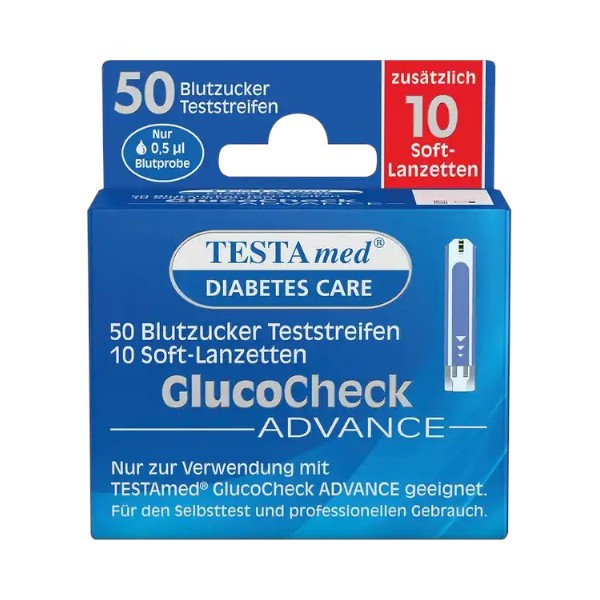 Glucocheck Advance Test strips for family use