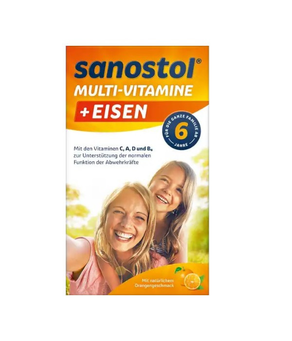 Sanostol Multivitamins with Iron, 460 ml