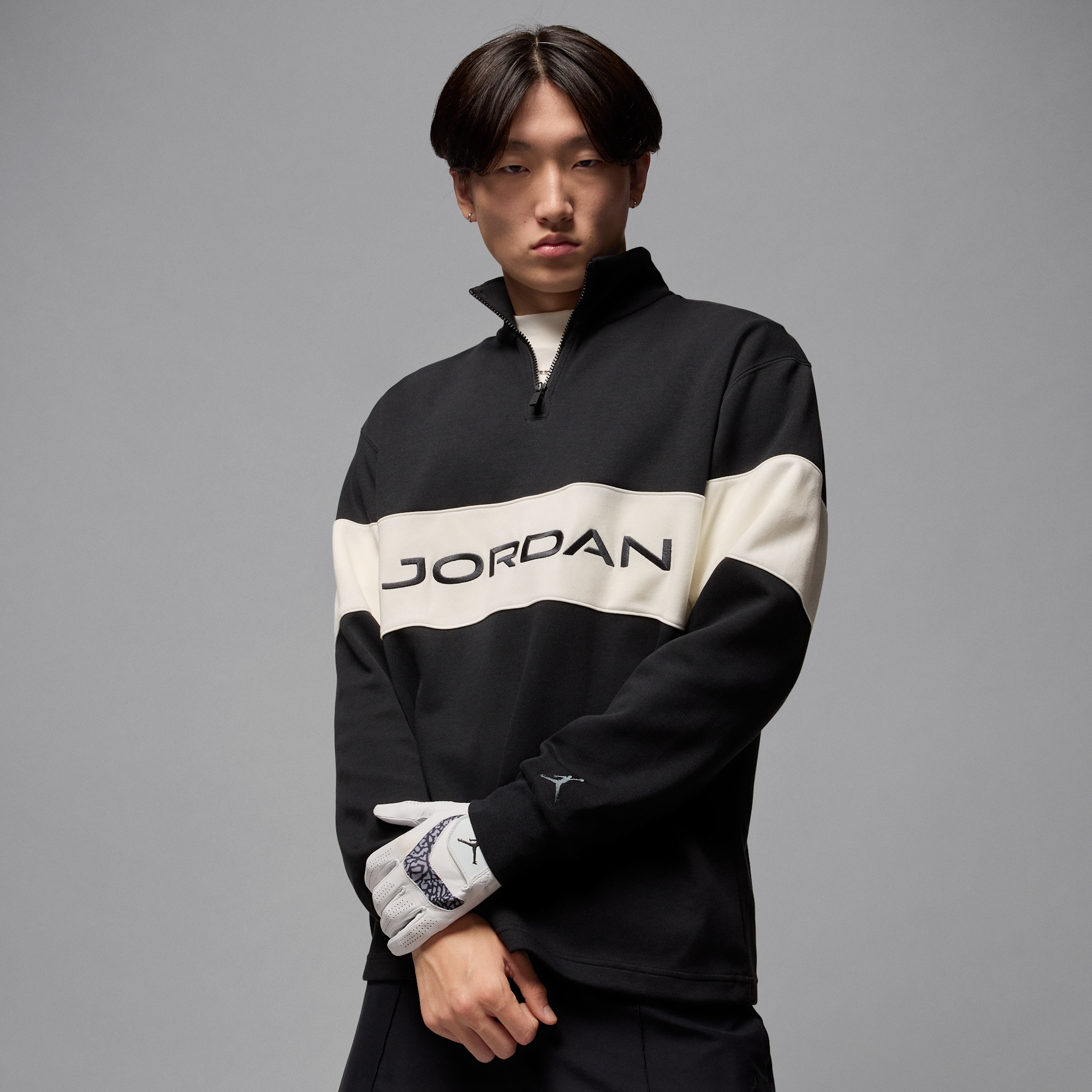 Dri-FIT golf to'rtinchi fermuarli ustki kiyimi