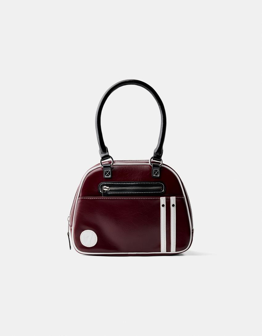 Bershka Retro sporty bowling bag