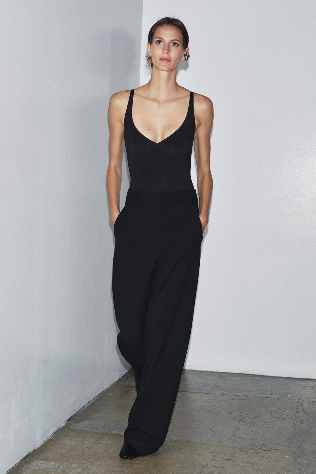 Zara ZW COLLECTION HIGH-WAIST TROUSER