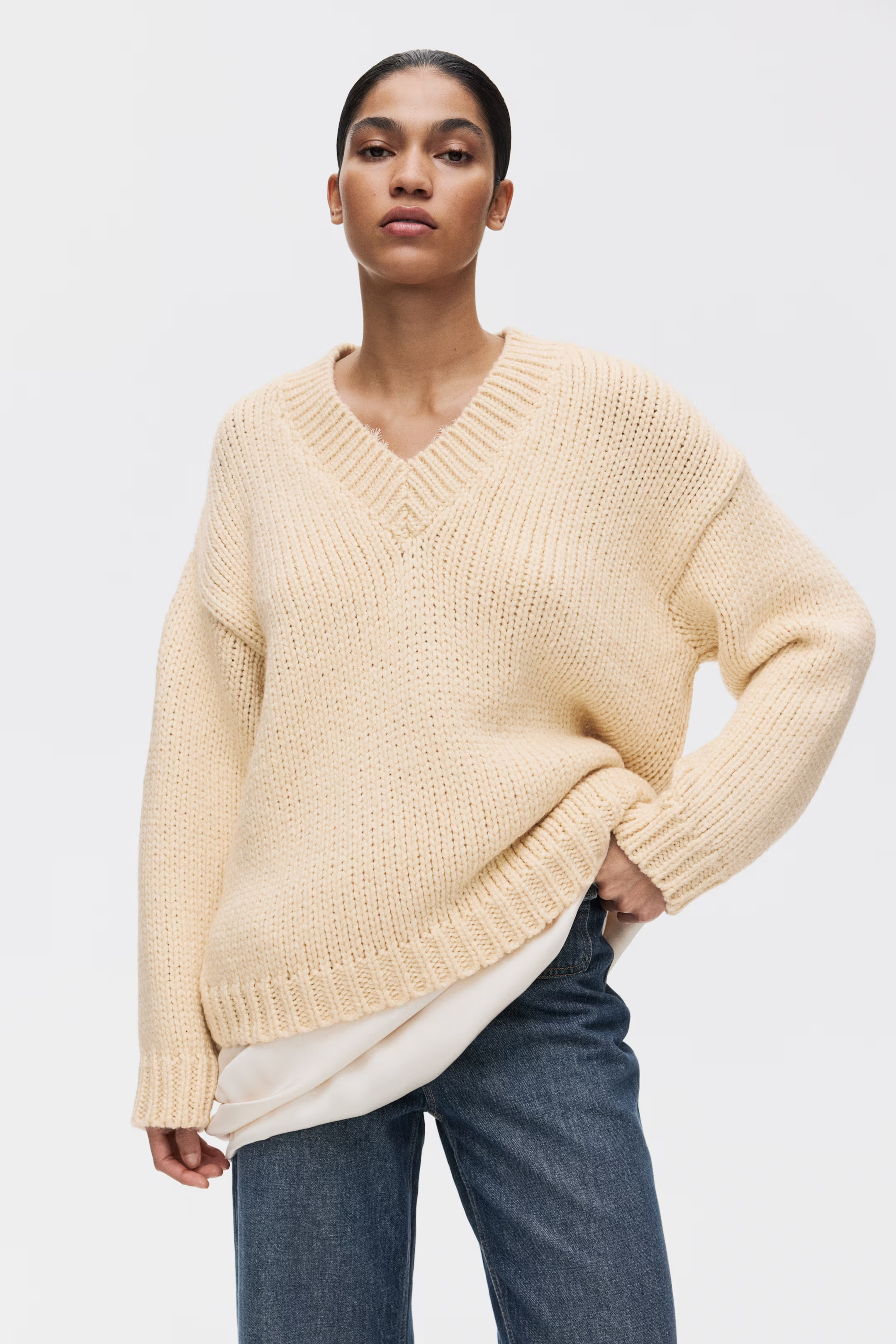 H&M V-neck sweater