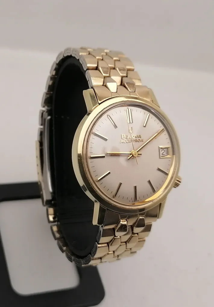 Bulova Accutron Tuning Fork Ref. 2181 – Swiss Gold Plated Vintage Men’s Watch – 1970s