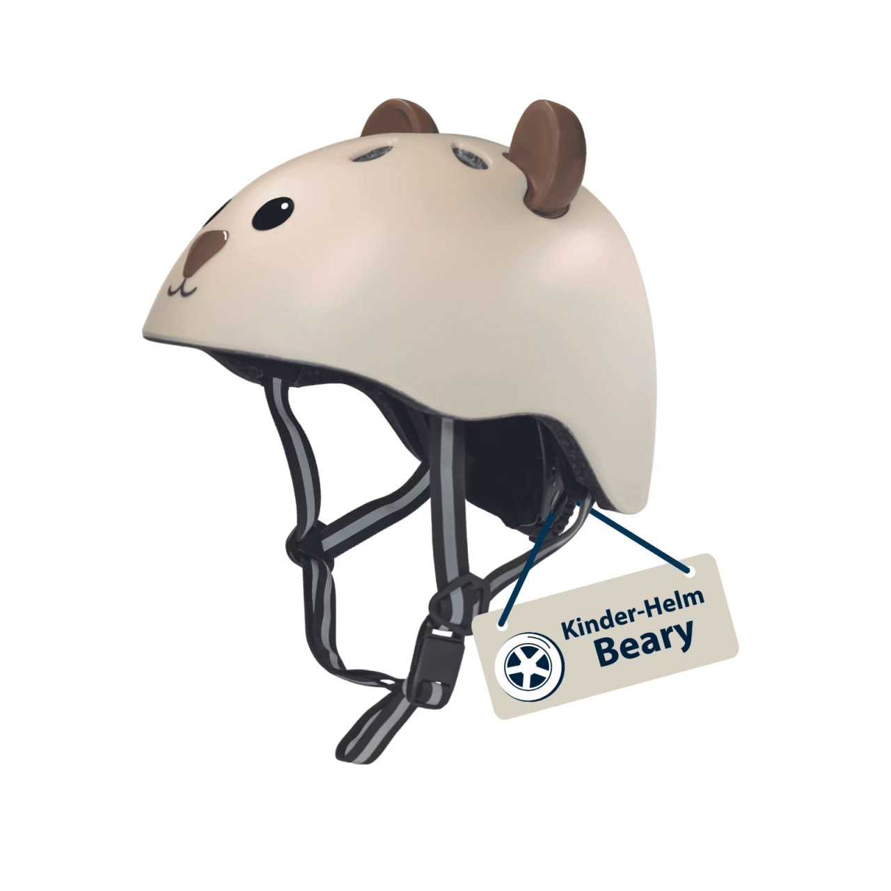 Hudora Beary kids bicycle helmet, size 48-52