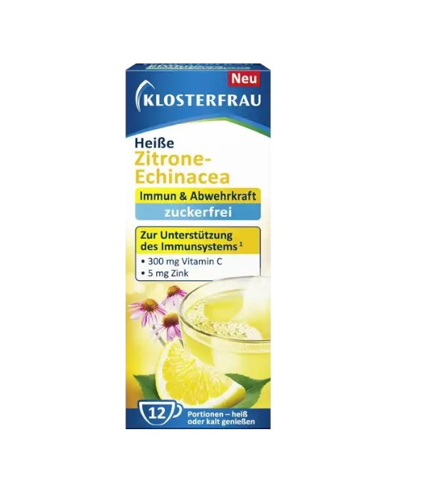 Klosterfrau Hot Lemon-Echinacea, 12 pieces