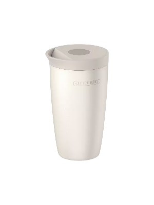 Arendo Thermal mug, stainless steel coffee to-go mug with lid 350ml