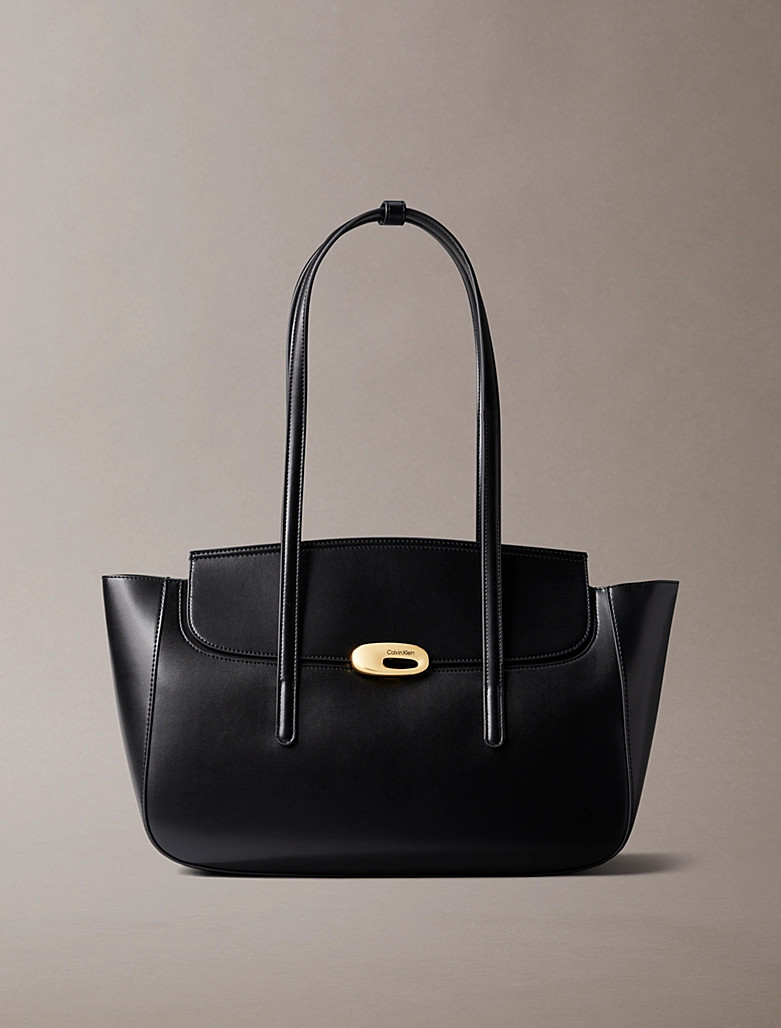 Calvin Klein Shopper with flap at the top